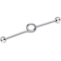 14G Surgical Steel Industrial Twist Industrial Barbell 38mm