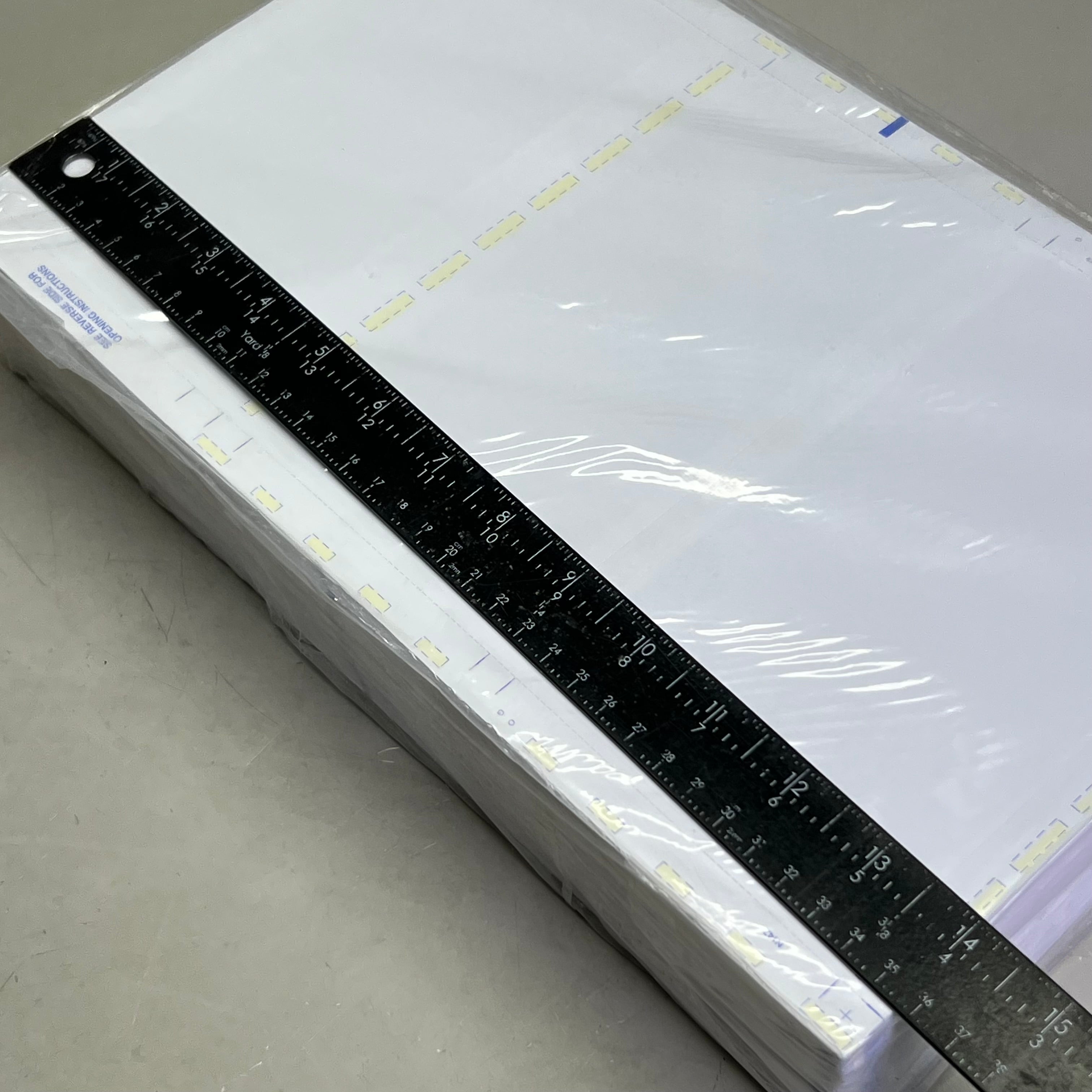 Check Paper (2000 Sheets) Sz 8.5" W x 14" L, White