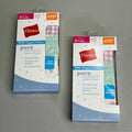 HANES (2 PACK, 6 BREIFS EACH) 100% Organic Cotton Pure Comfort Girls 4T/5T TP10AS