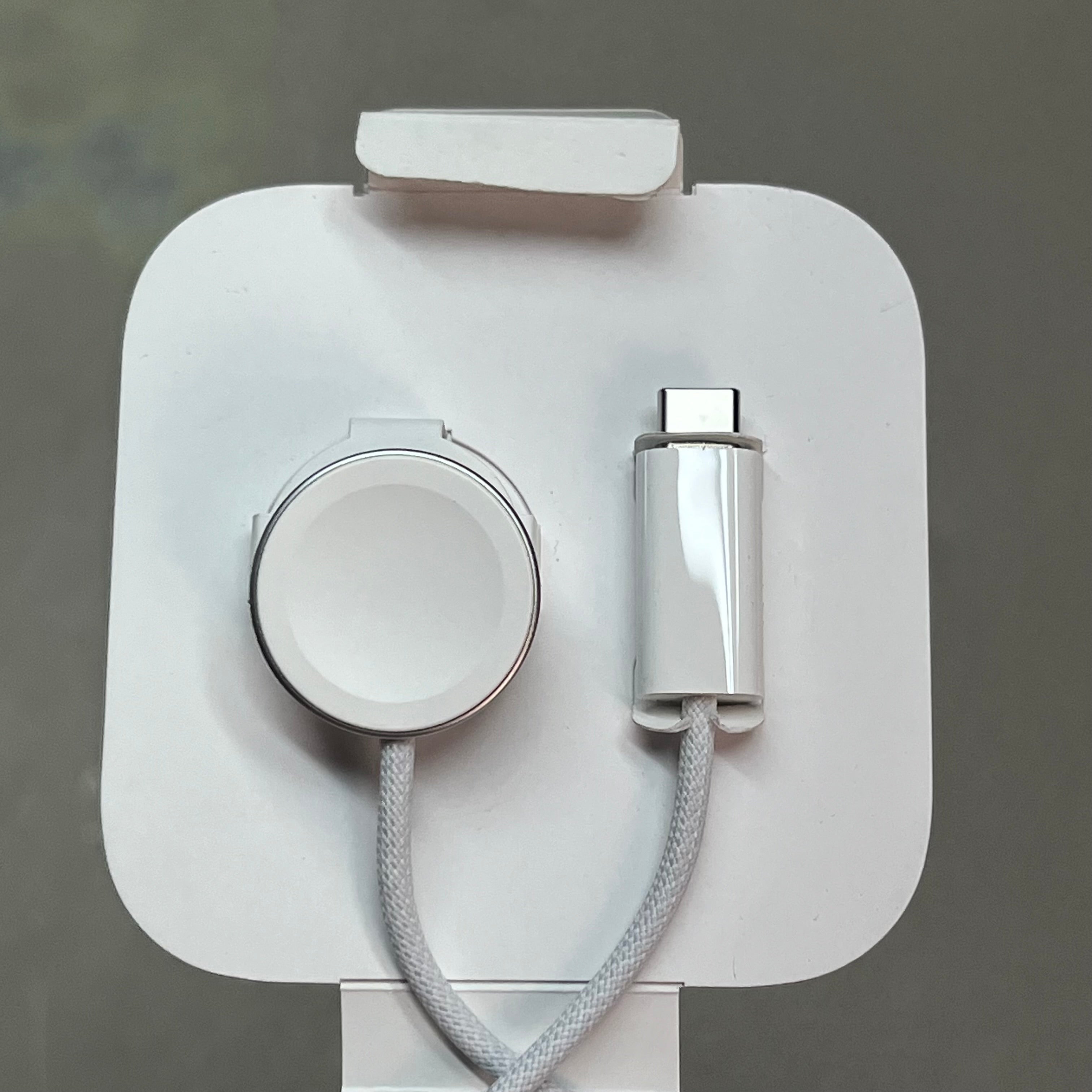 APPLE Watch Magnetic Fast Charger To USB-C Woven Cable (1M) MT0H3AM/A (Return)