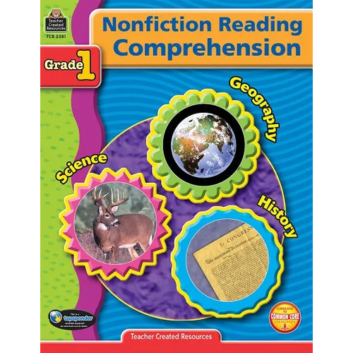 Nonfiction Reading Comprehension Grade 1 - Paperback