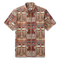Men's Hawaiian Shirt Mystical Totem Cotton Button-down Short Sleeve Aloha Shirt By Cigar