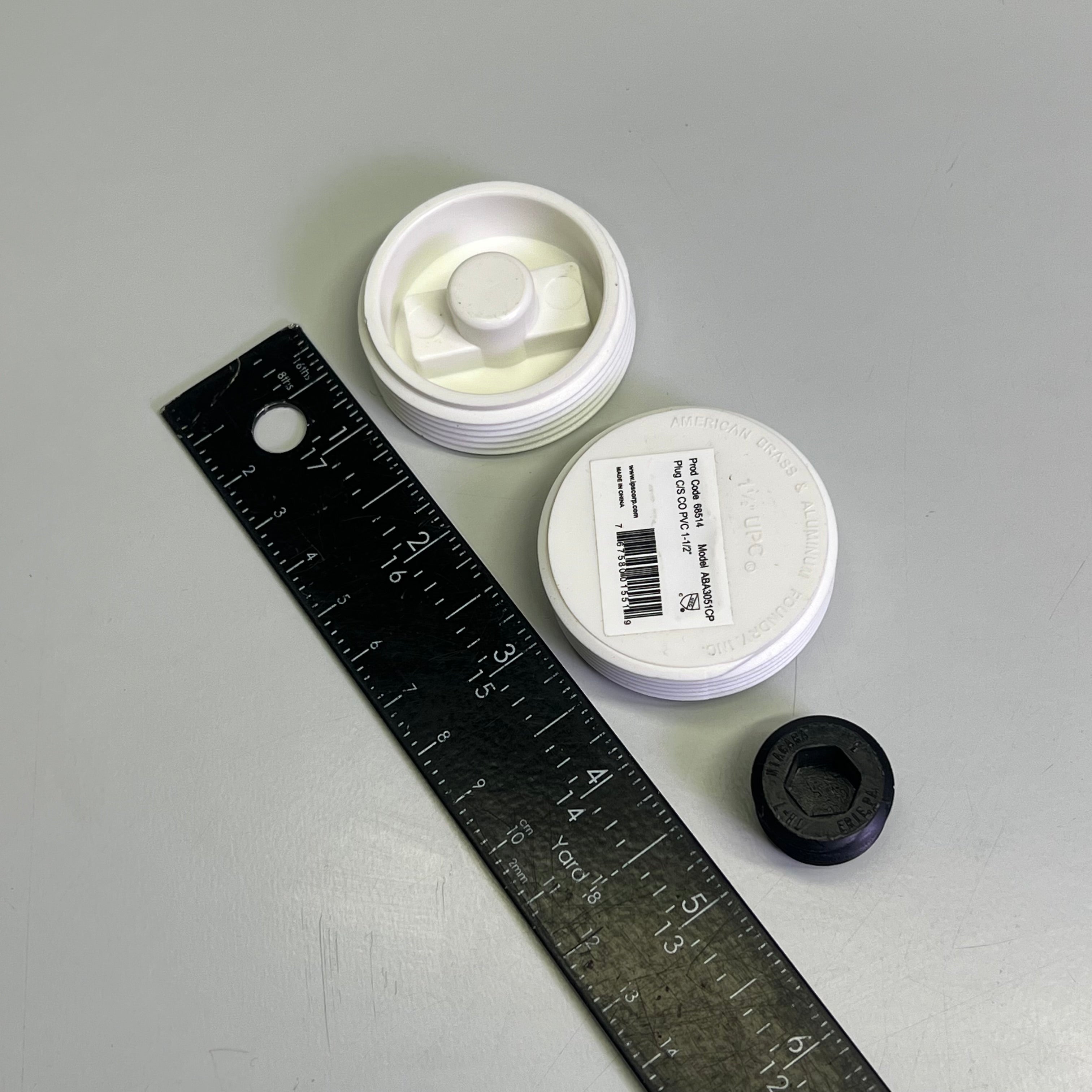 TODD Holdings Tank Fitting Relocation Kit Stainless Steel Hardware White 90-2219