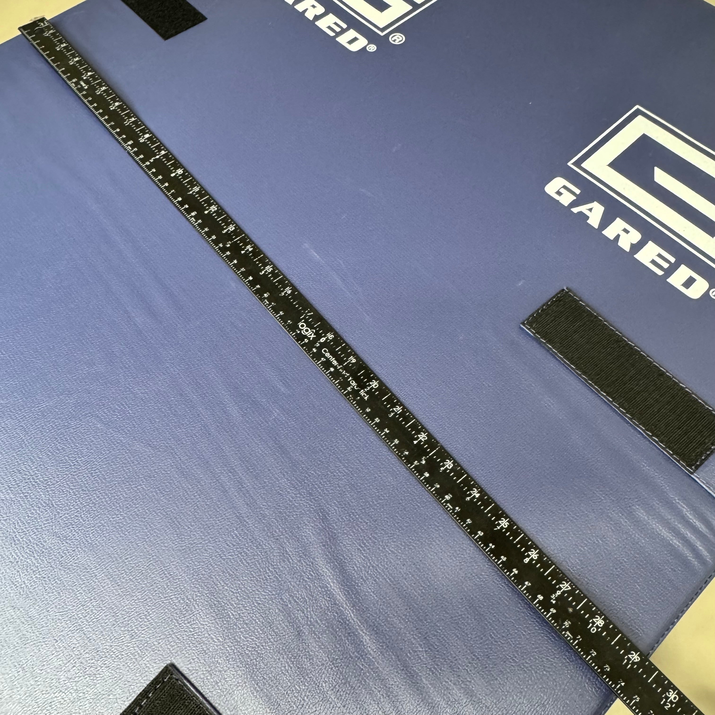 GARED PERFORMANCE SPORTS (2 PACK) Extra Firm Safety Wall Pad 6'x2.5'x2" Blue