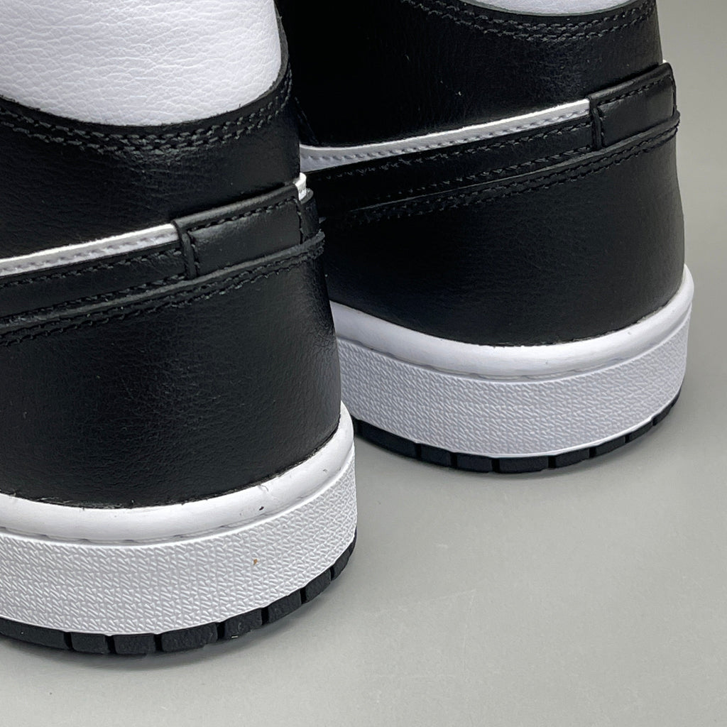 NIKE AIR JORDAN 1 Mid Panda Shoe Women's Sz 8.5 Black / White DV0991-101 (New)