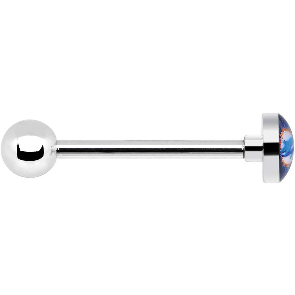 Officially Licensed NFL Miami Dolphins Barbell Tongue Ring