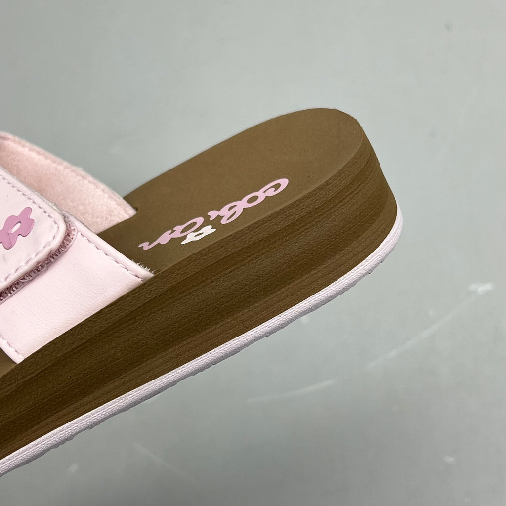 COBIAN Lil' Dana Strap Flower Sandals Kid's Sz 9/10 Pink LDA24-650-9/10