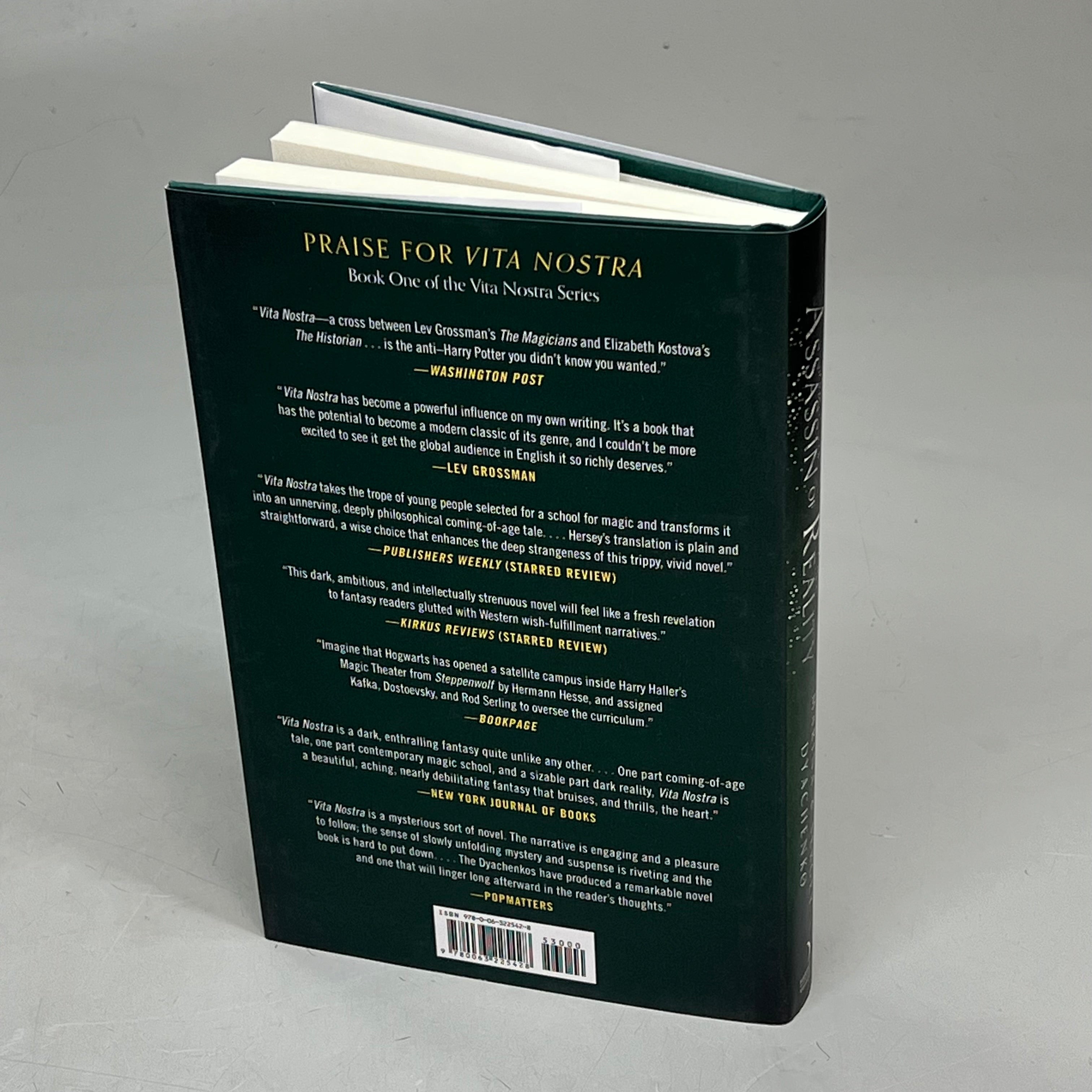 ASSASSIN OF REALITY  Vita Nostra Book 2 Hardback By Marina & Sergey Dychenko