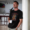 Hawaiian Tee For Men Serenity Among the Flowers Tee Crew Neck 100% Cotton By Yakima
