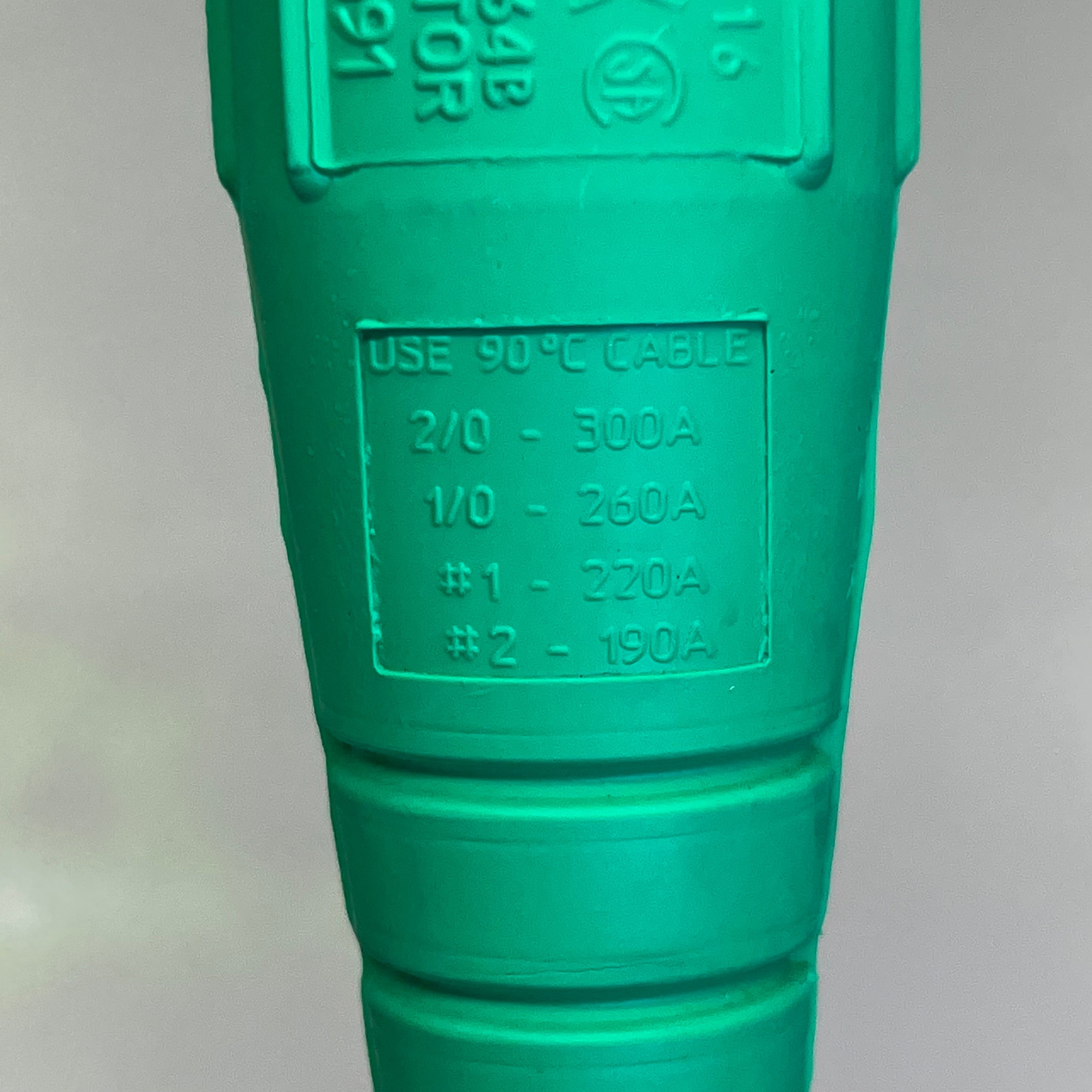 LEVITON Double Set Screw Termination Female #2 -2/0 AWG 16 Series Green 16D31-UG