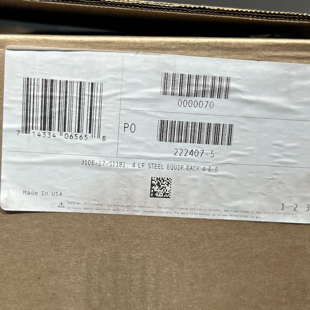 IMPERIAL Steel Equipment Rack 21.25"x15.5"x12.5" Red 310B-17-S1181
