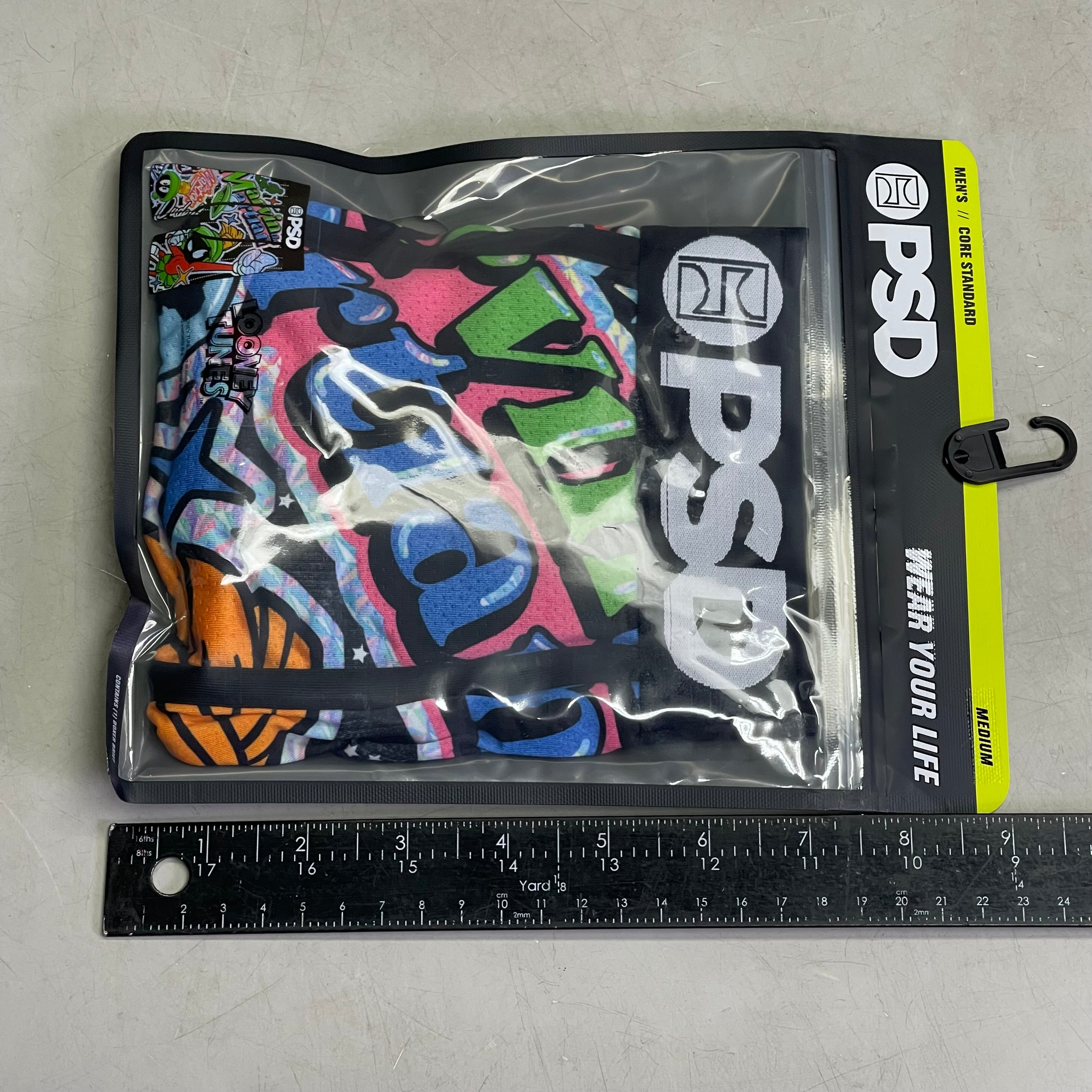 PSD Looney Tunes Marvin The Martian Boxer Briefs XL HOLO MARTIN