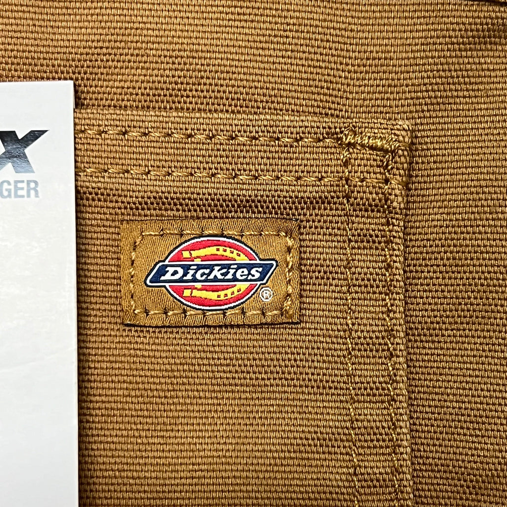 DICKIES Flex Regular Fit Double Knee Pant Men's Sz 38X34 Stonewashed Brown Duck