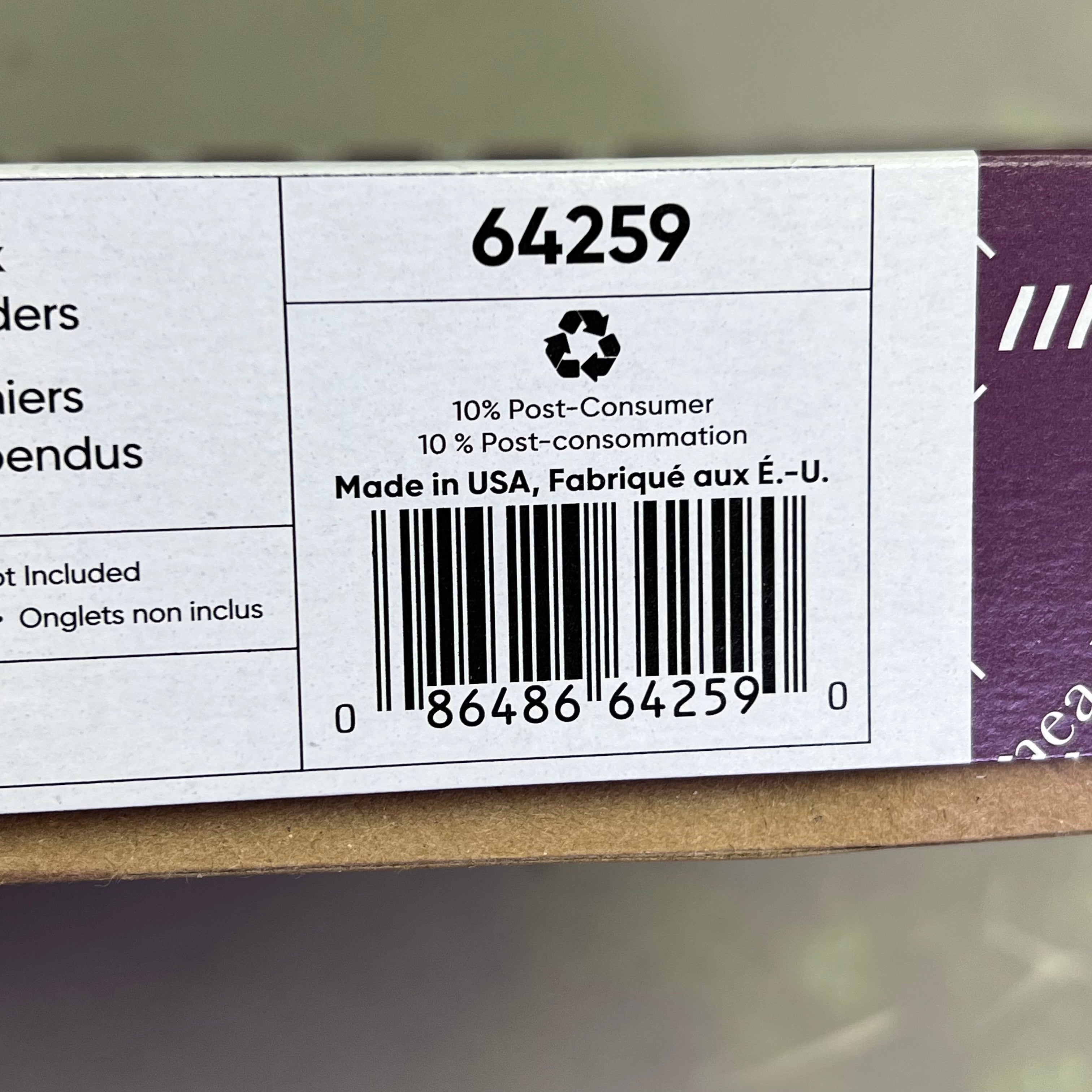 SMEAD (25 PACK) Hanging Box Bottom File Folders  2" Expansion Green 64259