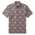 Men's Hawaiian Shirt Enchanted Woodland By Pallavi Chaudhary Cotton Button-down Short Sleeve Aloha Shirt