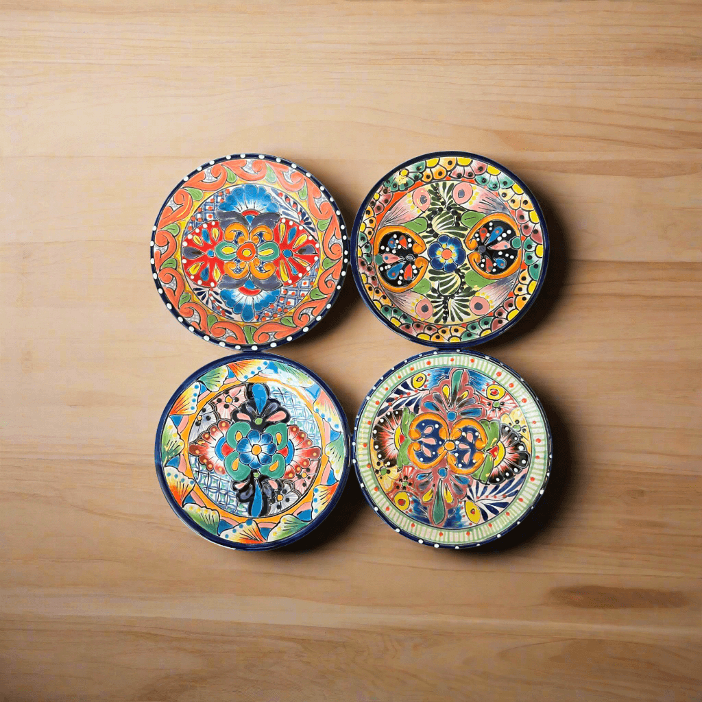 6" Talavera Ceramic Dinner Plate | Authentic Mexican Dinnerware