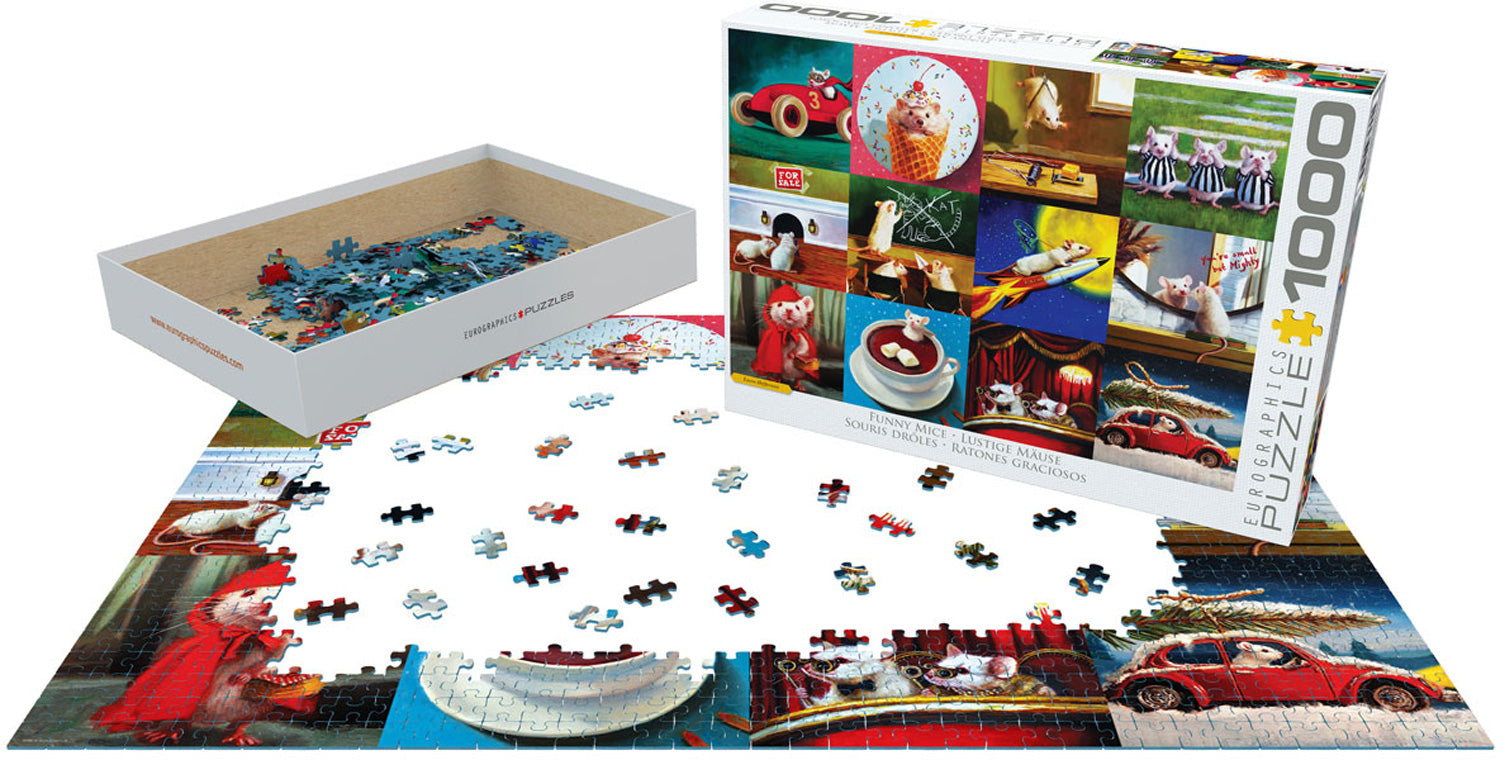 Puzzle: Artist Series - Funny Mice