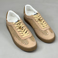 KENNETH COLE Sam Raffia Mesh Sneaker Women's Sz 9 Natural Mesh KL23SAM07