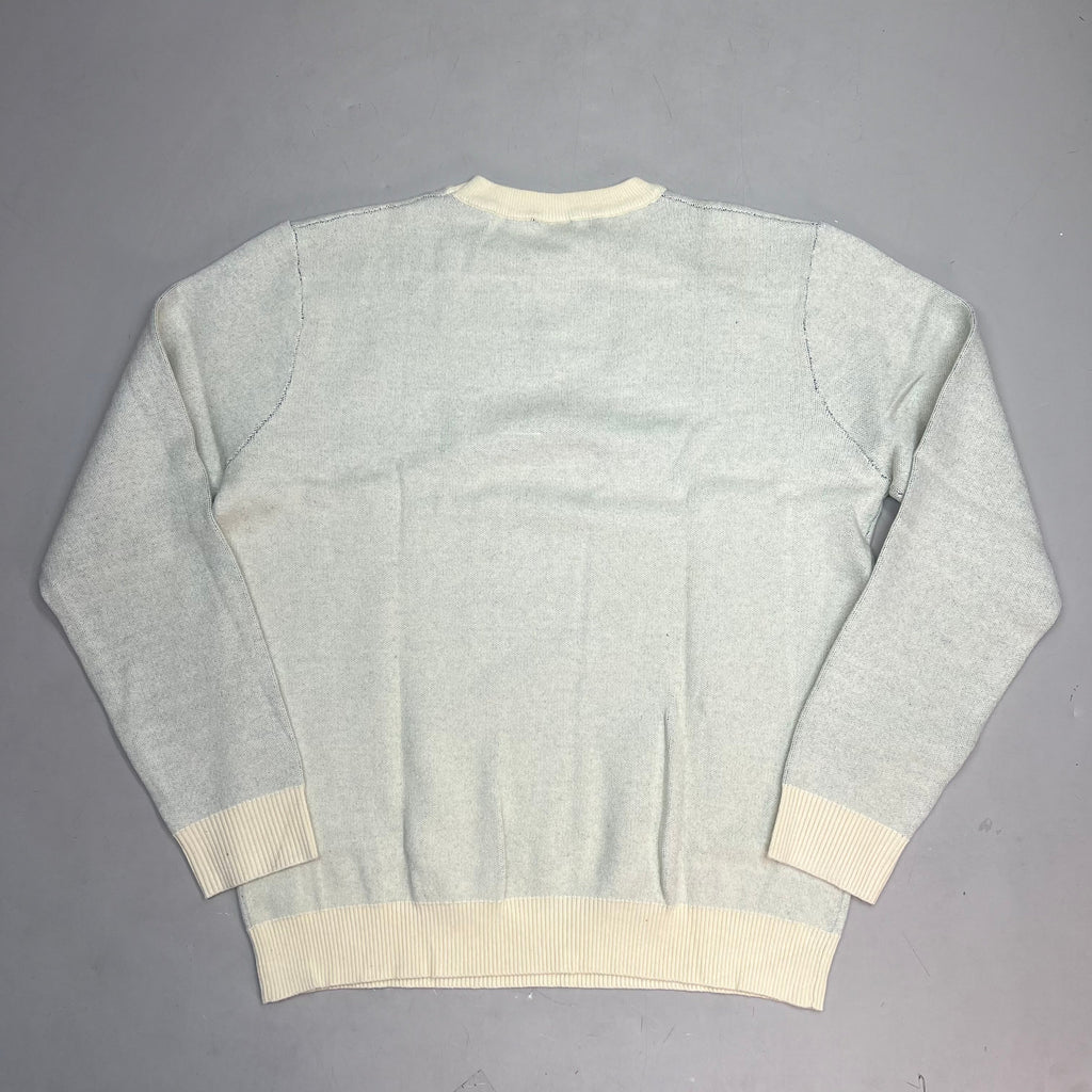 CPG CODEGRAPHY WORLDWIDE Sweater Women's Sz XL Green/Crème WCPG-SWTR-NTRL-2022-3