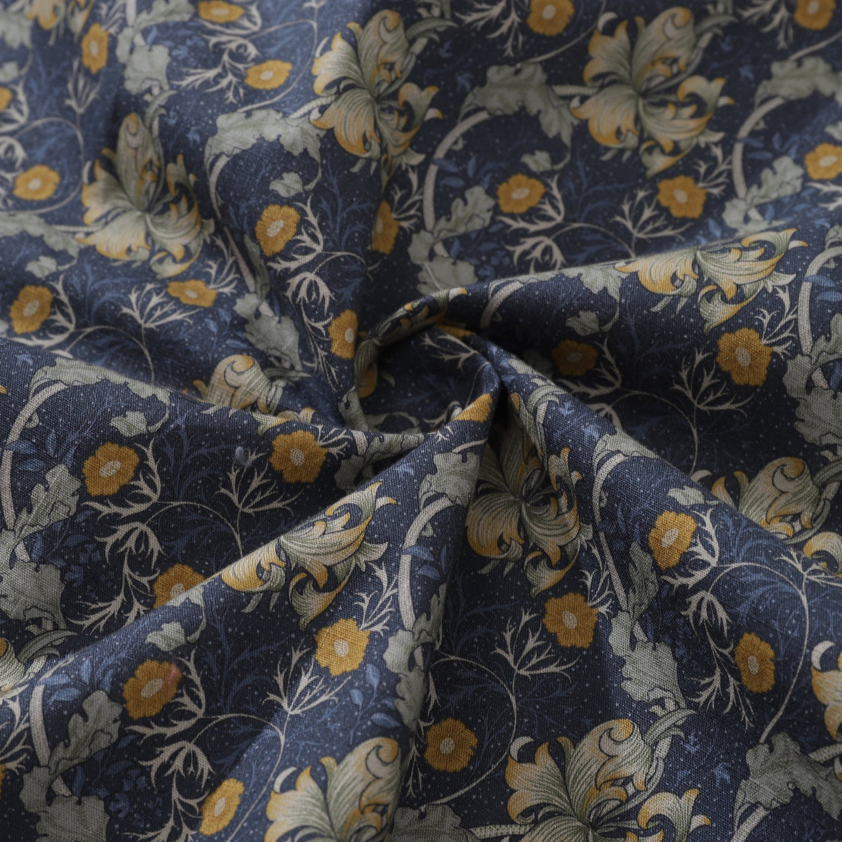 Men's Hawaiian Shirt Vintage Floral Print Cotton Button-down Short Sleeve Aloha Shirt By Sherry