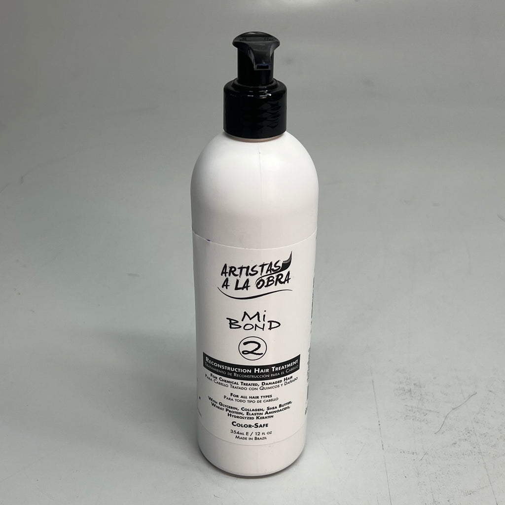 ARTISTAS A LA OBRA MiBond 2 Hair Reconstruction Recovery Treatment 12 Fl Oz