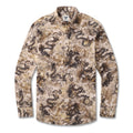 Long Sleeve Hawaiian Shirt For Men Dragon Totem Pattern Cotton Button-down Aloha Shirt By Sun