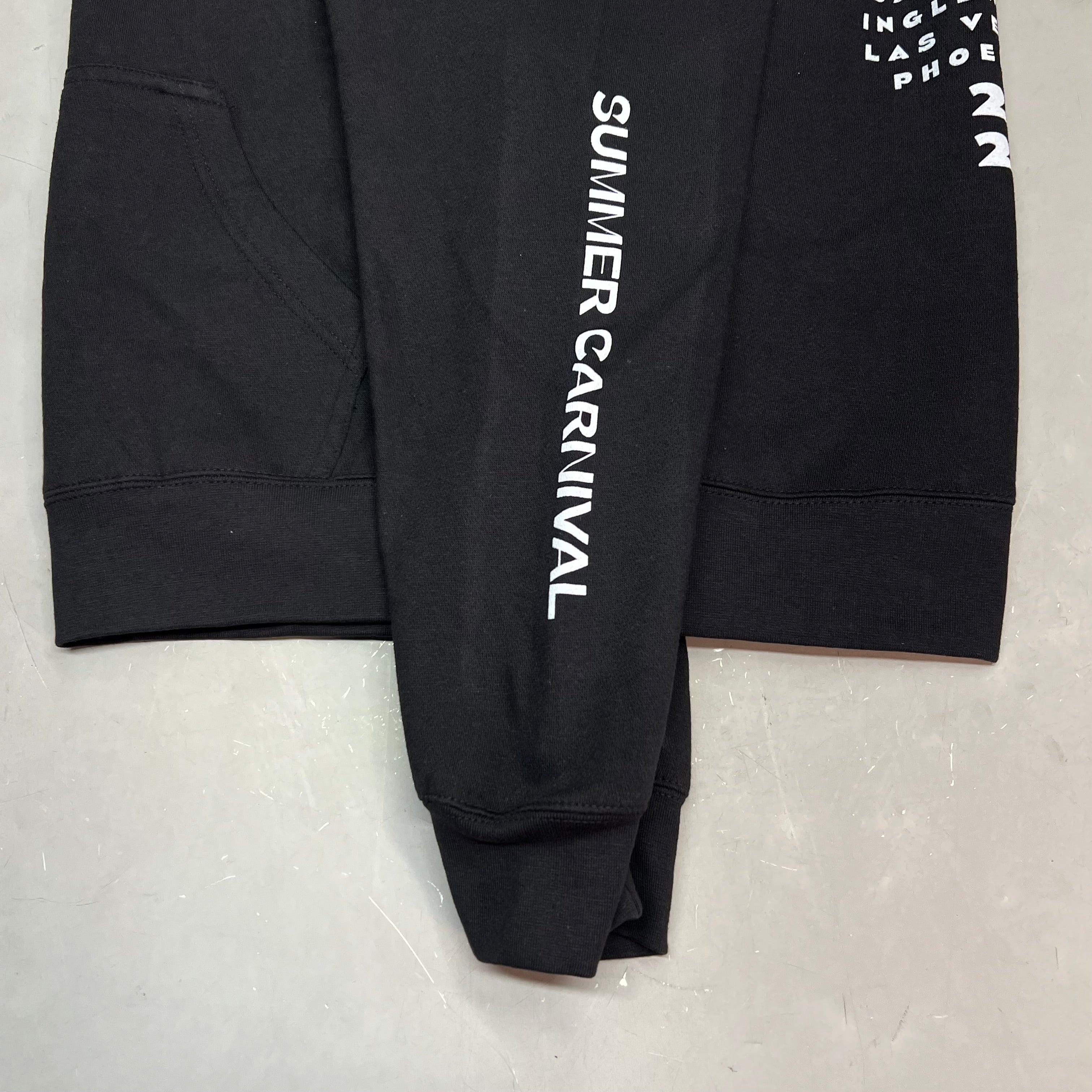 P!NK 2023 Summer Carnival Tour Concert Pull Over Hoodie Women's Sz M Black