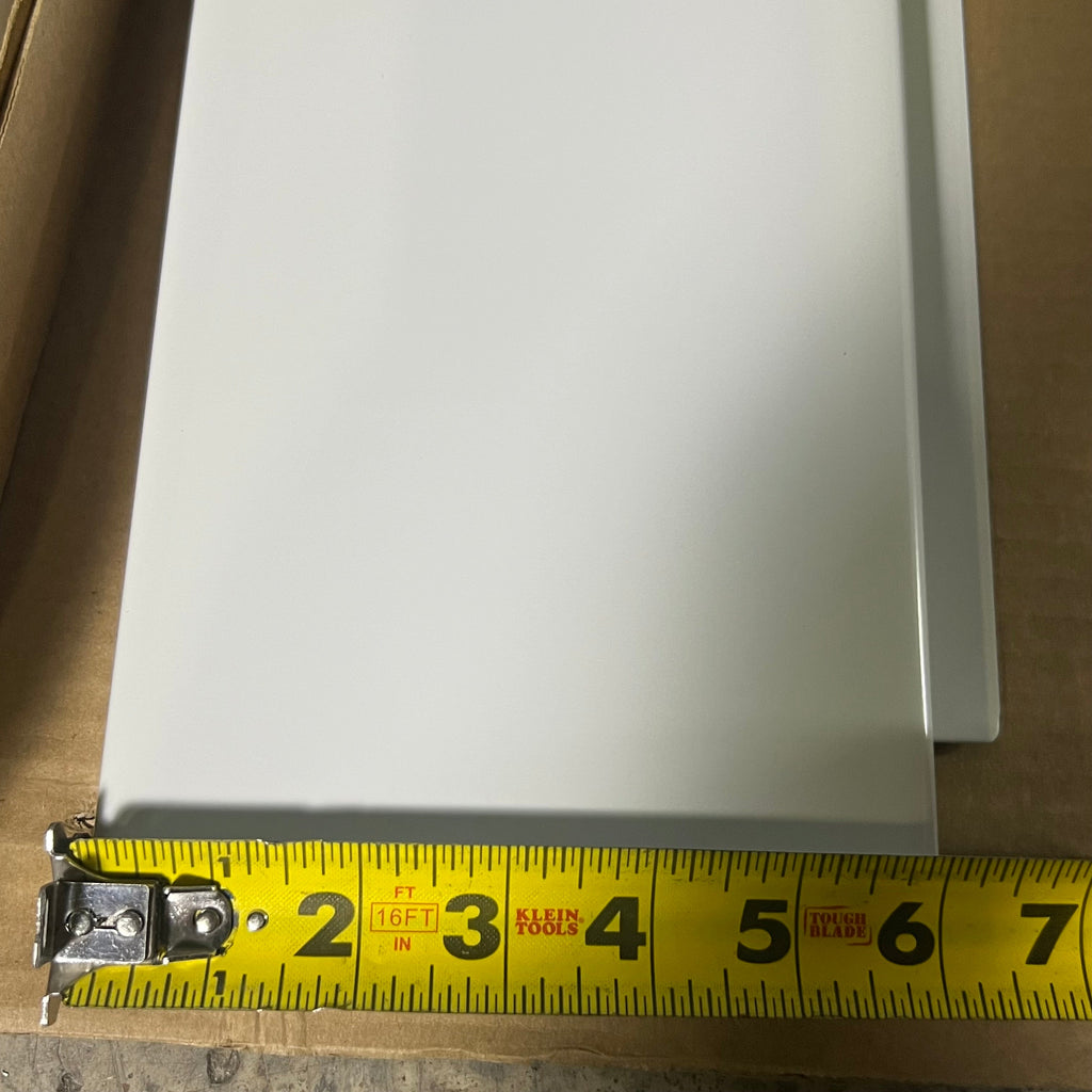 SAFCO Steel Flat File Cabinet Base Sz 53.5" L x 6" W, White 4999WHR