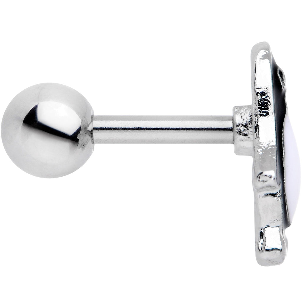 16G 1/4 Pudgy Penguin Cartilage Tragus Earring