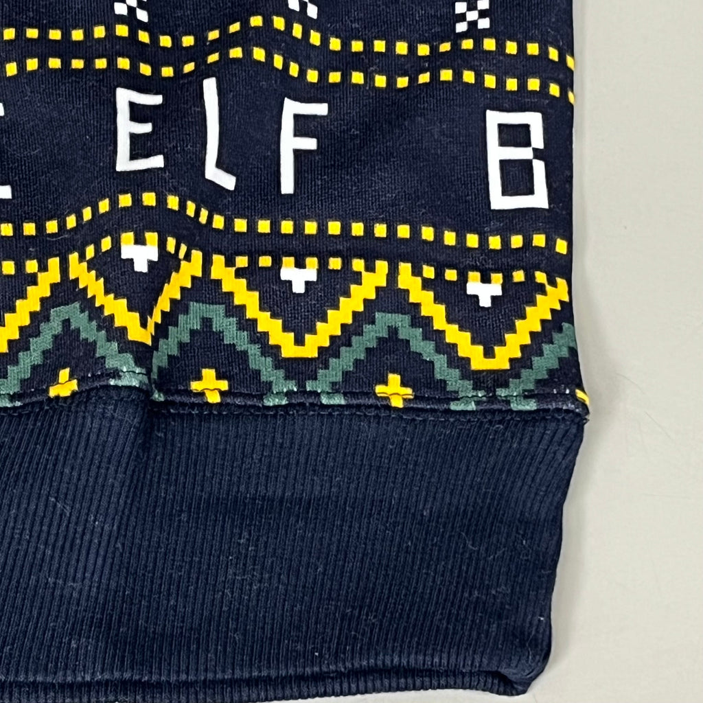 OLD NAVY Men's Christmas Holiday Elf Sweater Sz XXXXL Navy/Green 572579-00-1