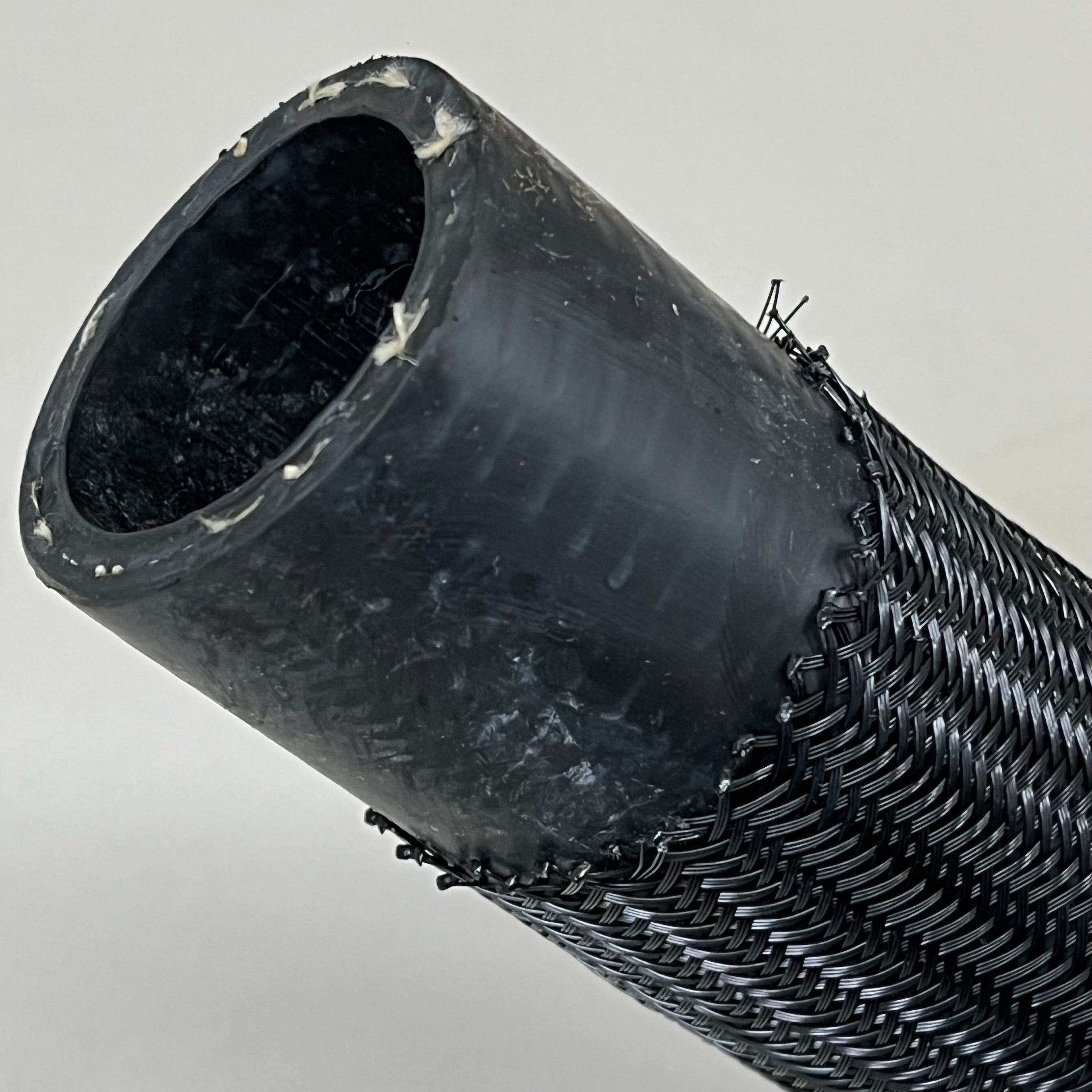 DAYCO Curved Radiator Hose Dual I/D. 23.5" L EPDM 23 1/2" Trunk H Black 72730