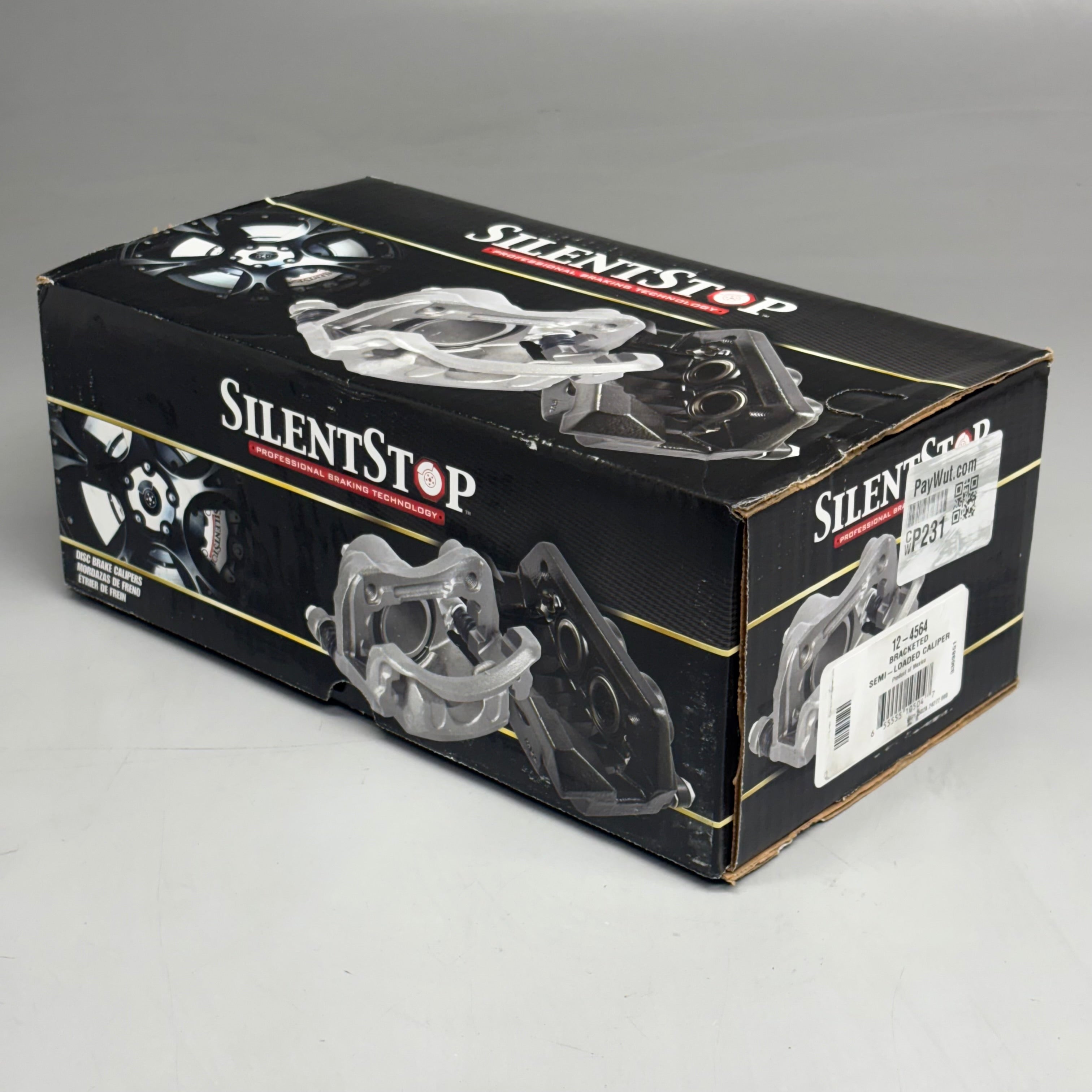 SILENT STOP Semi Loaded Caliper Disc Brake 12-4564