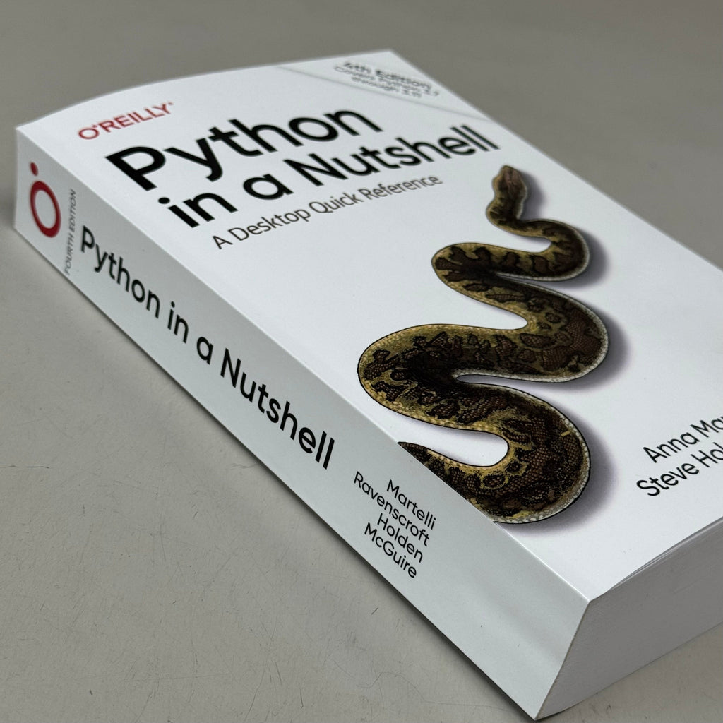 PYTHON IN A NUTSHELL A DESKTOP QUICK REFERENCE By Alex Martelli & Others Book 735 Pages