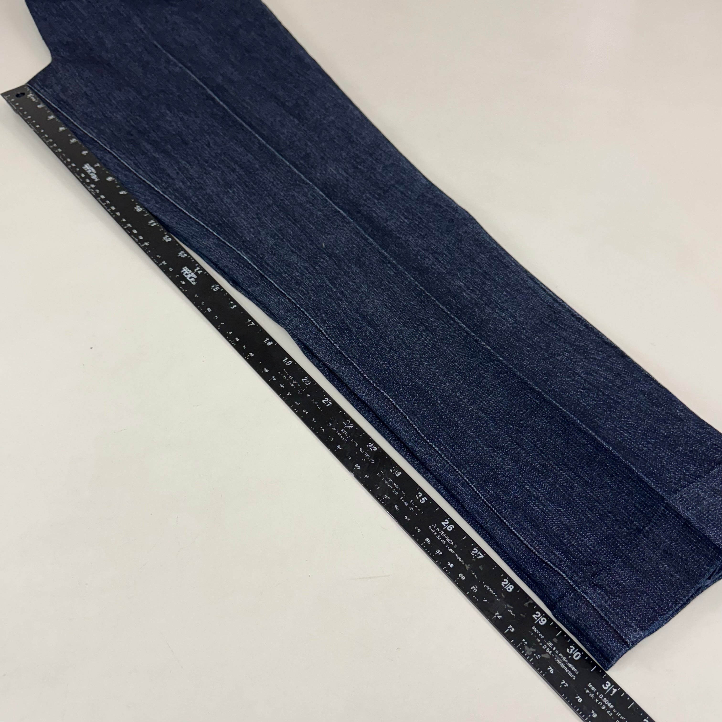 MULTIPLES Narrow Leg Pants Petite Women's Sz 14 Denim M2604P