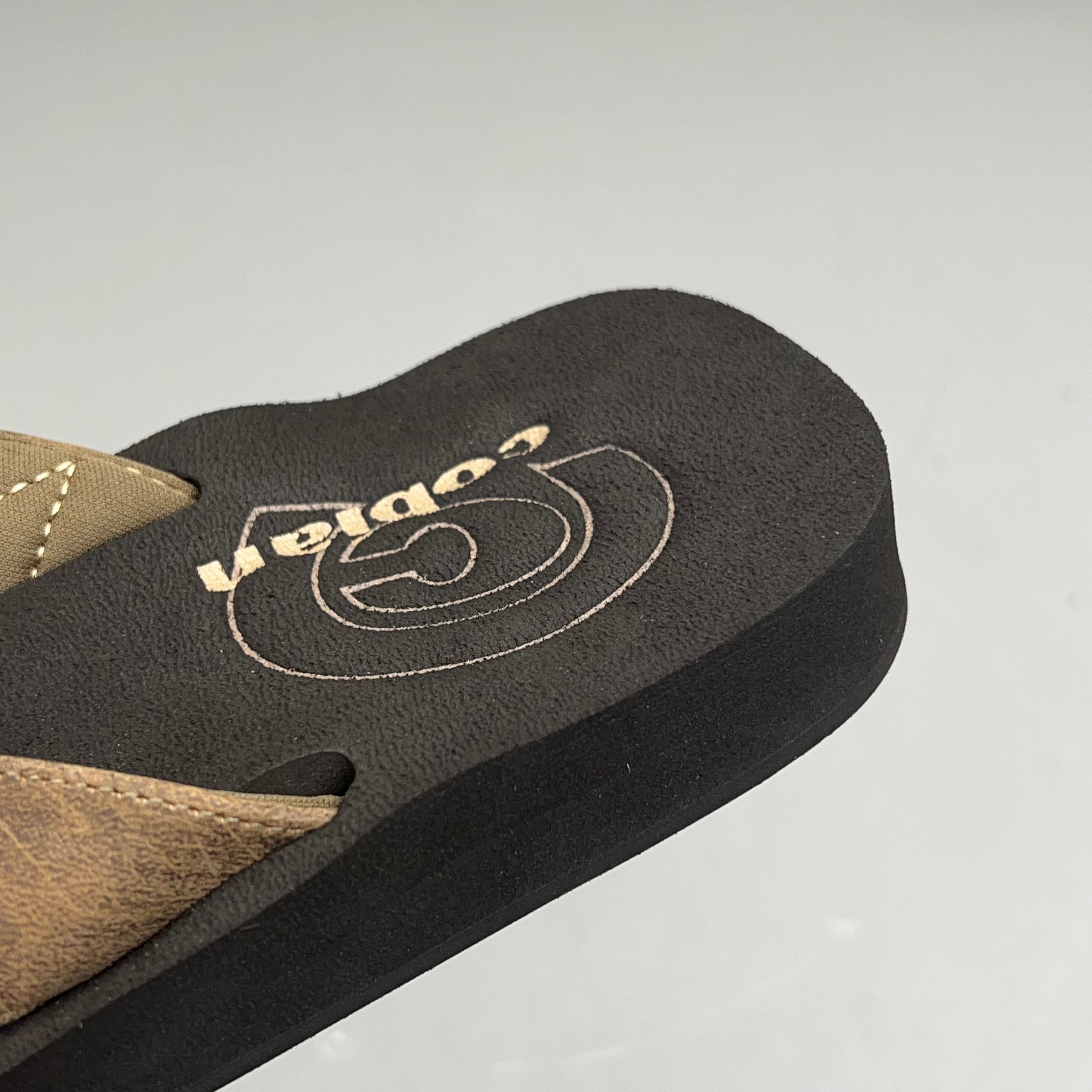 COBIAN Floater Sandals Synthetic Strap Men's Sz 9, EU 41.5 Mocha FLT18-203-9