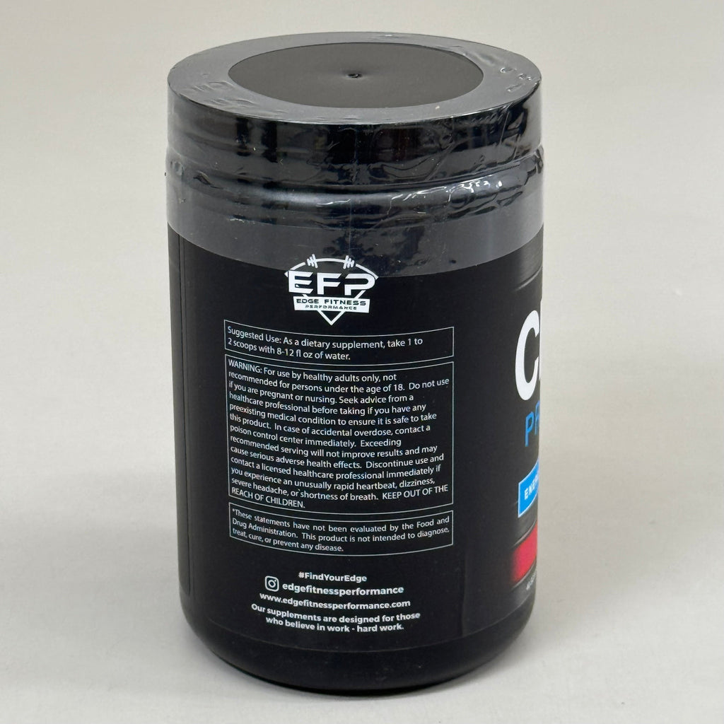 EDGE FITNESS Clutch Pre-Workout Energy in Strawberry Margarita Flavor 10/26