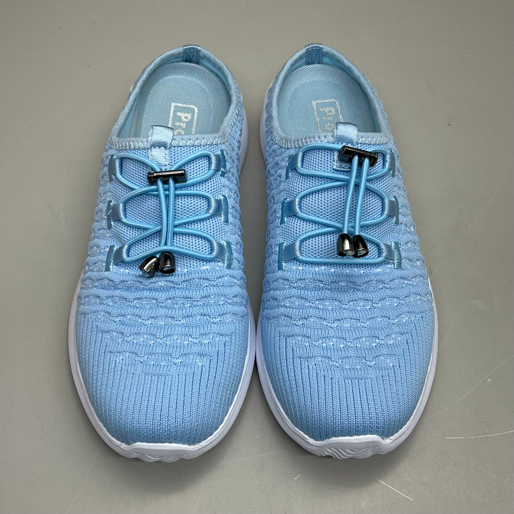 PROPET Travel Bound Slide Flexible Sneaker Women's Sz 8 W(D) Baby Blue WAT031M