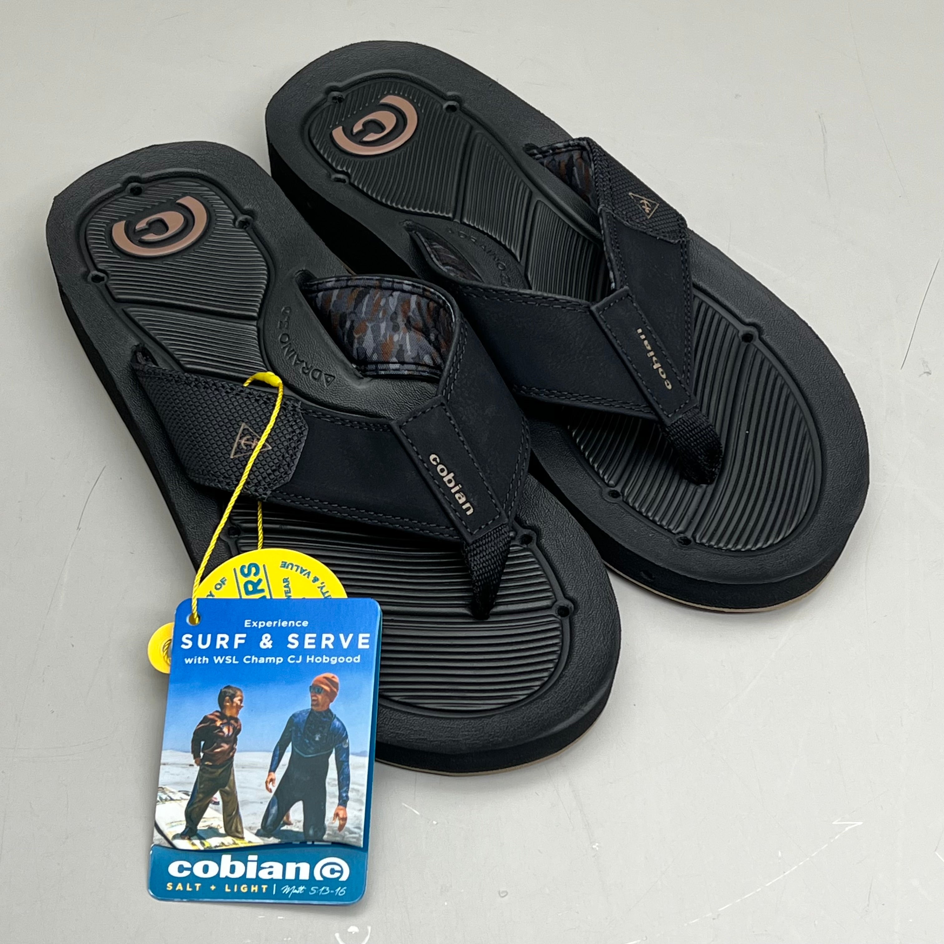 COBIAN Draino 3 Water Friendly Sandal's Men's Sz 10, EU 43 Midnight HBD23-415-10