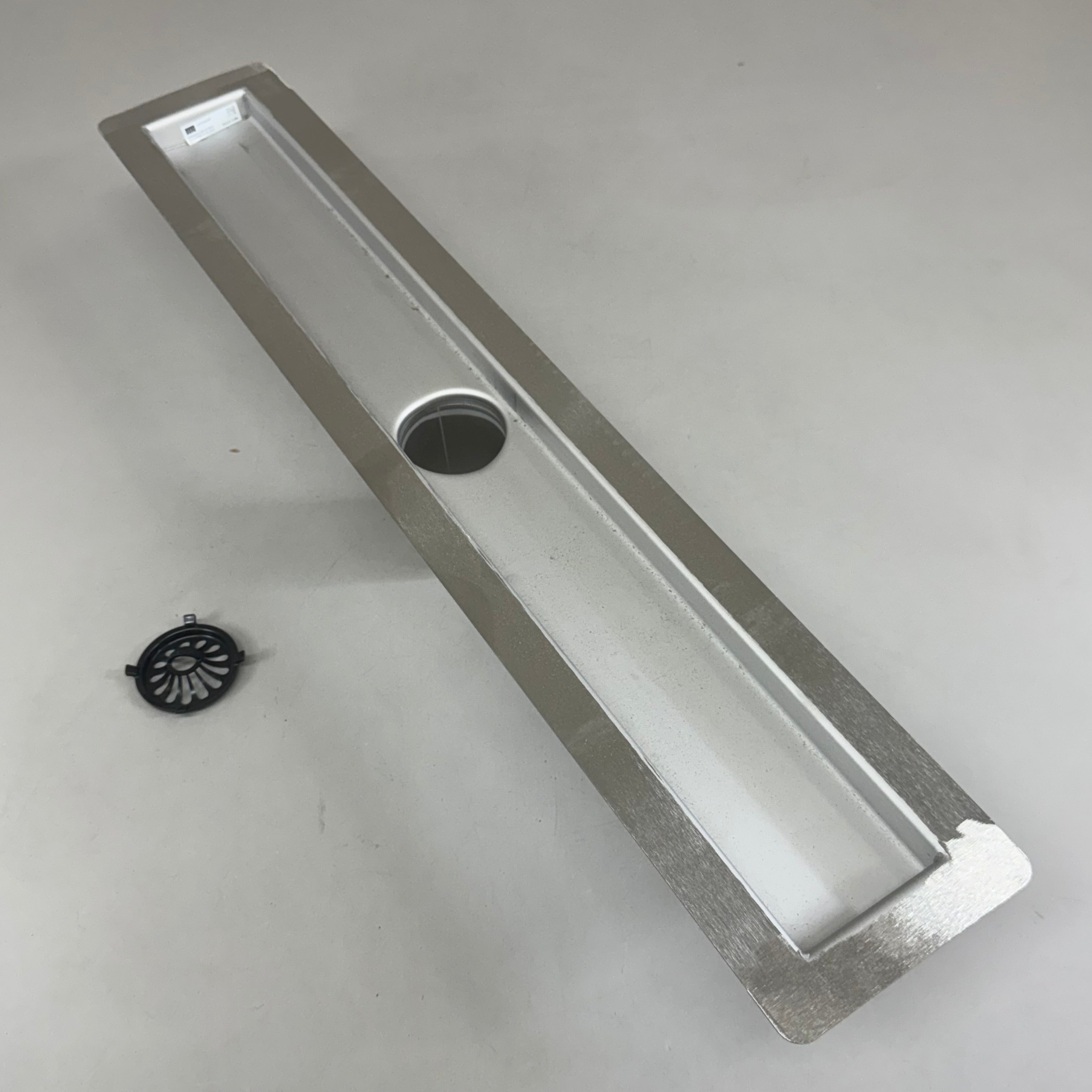 LATICRETE Stainless Steel Hydro Ban Linear T Trough Drain 32"