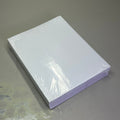 PDC (25 PACK) Healthcare Laser Label Sheet Pre-Die Cut 2-5/8" X 1" White WBW73