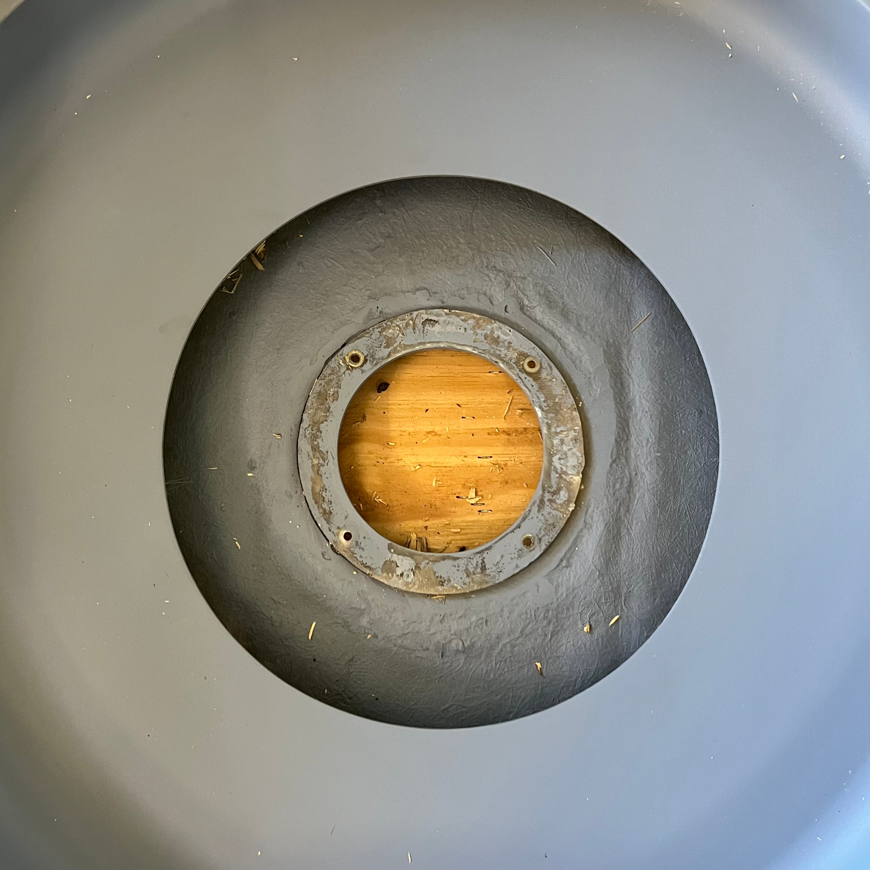 KOMATSU Housing a Inlet Sz 41.5" D x 8.5" H, Grey 58F-43-03260
