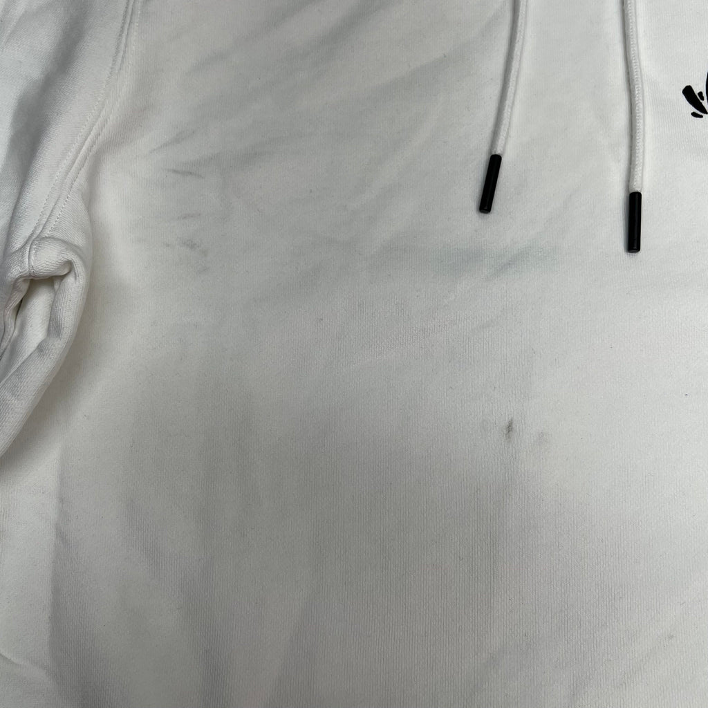 MONSTERCAT Records Adjustable Waist Sweatshirt Korean Fighter Men's Sz M White