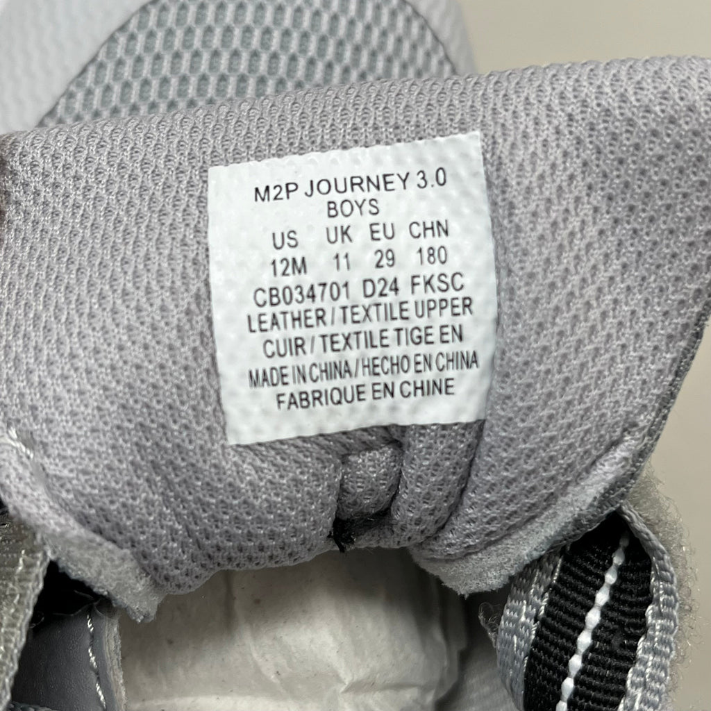 STRIDE RITE Made 2 Play Journey 3.0 Sneaker Shoes Sz 12M Grey CB034701