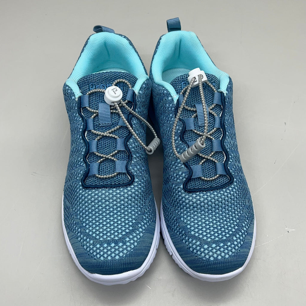 PROPET Travel Walker Evo Shoe Women's Sz 7 Width M(B) Denim/Light Blue WAT062M