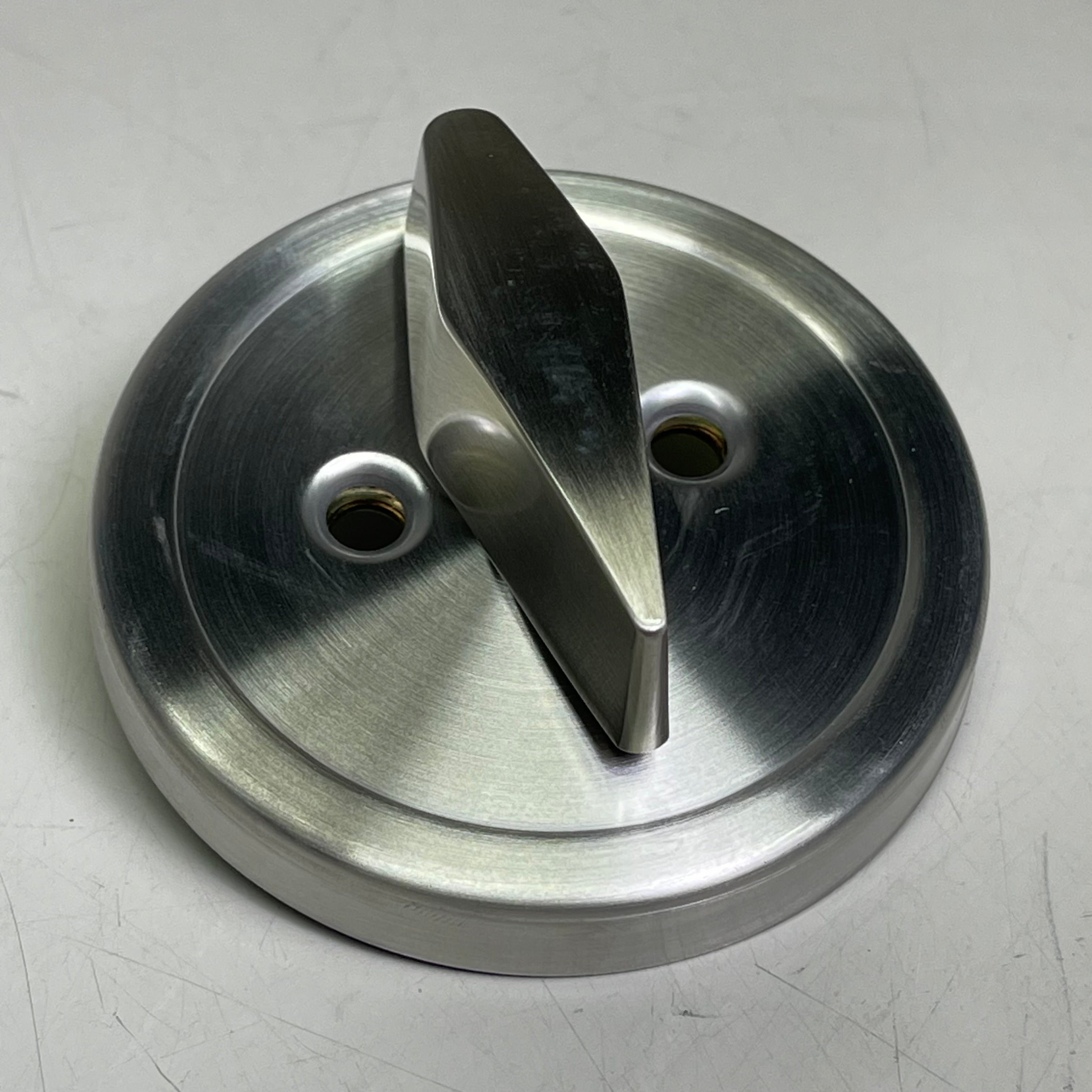 HAGER Deadbolt Satin Stainless Steel Grade 2 Cylinder Thumbturn 3215-32D