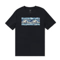 Hawaiian Tee For Men Riptide Rhapsody Tee Crew Neck 100% Cotton By Sun