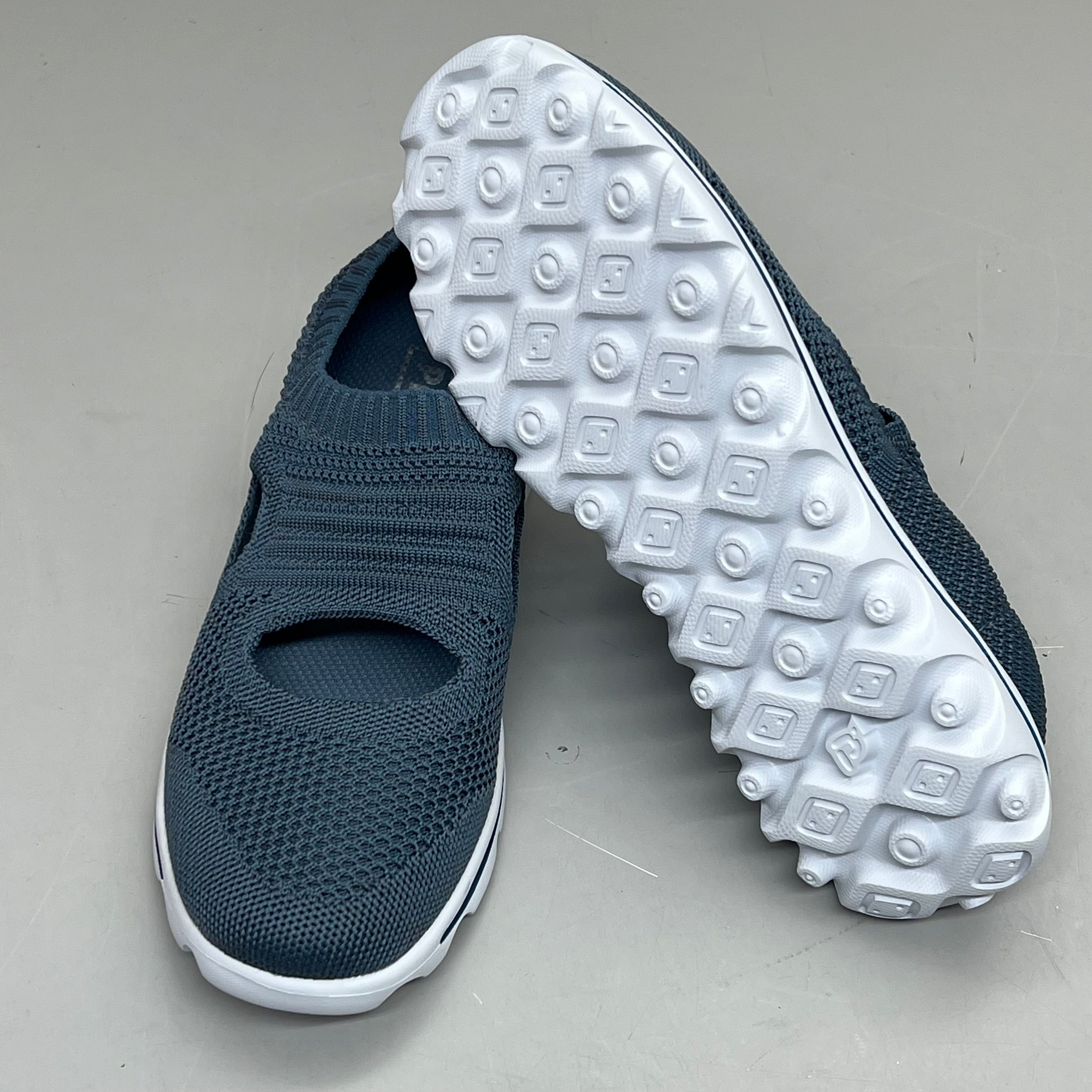 PROPET Travel Activ Avid Knit Flexible Shoe Women's Sz 7 M(B) Denim WAT064M