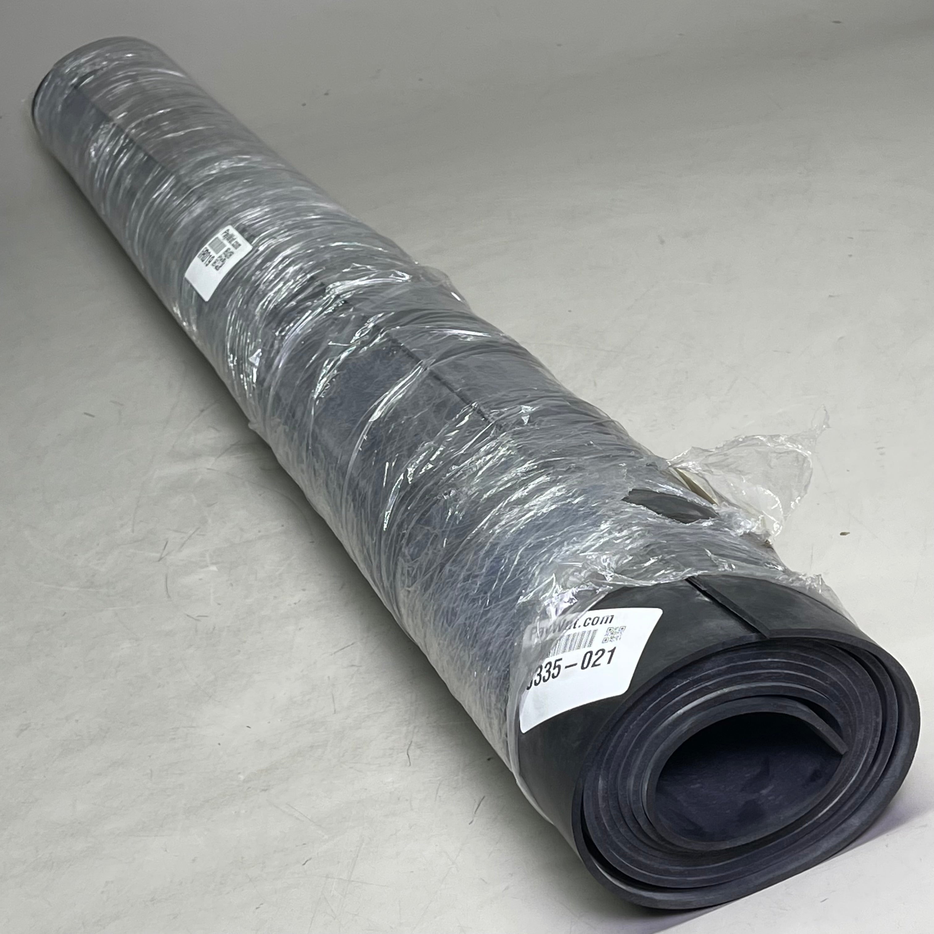 BRP MANUFACTURING Military Grade Neoprene Sheet Rubber (1149) 48" x 48" x 1/8" Black 1S775-0125-484