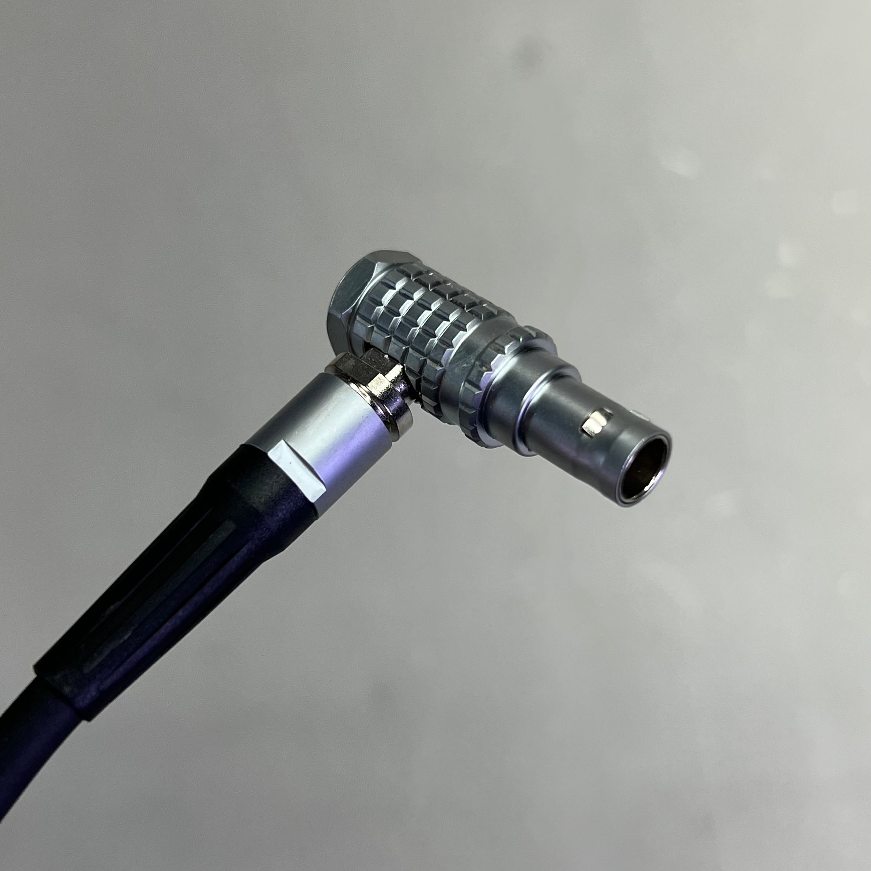 SELENS Elbow D-Tap To 0B2 2-Pins Power Cable 1.5m  Black/Grey DTAP-OB2-1.5-SH BH