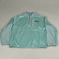 VINEYARD VINES Martha's Vineyard Men's Teal Green Half Zip Pullover Sz- L